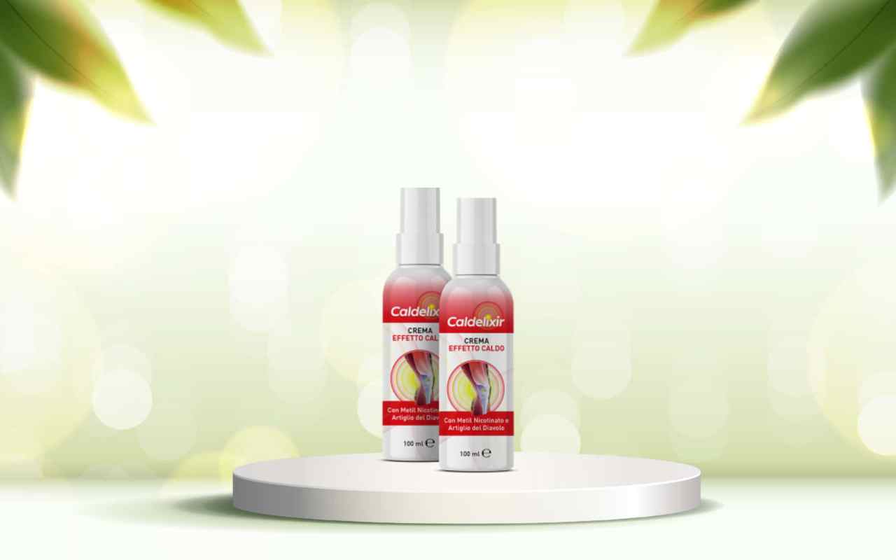 Prova Caldelixir: la crema riscaldante che elimina rapidamente dolori e rigidità