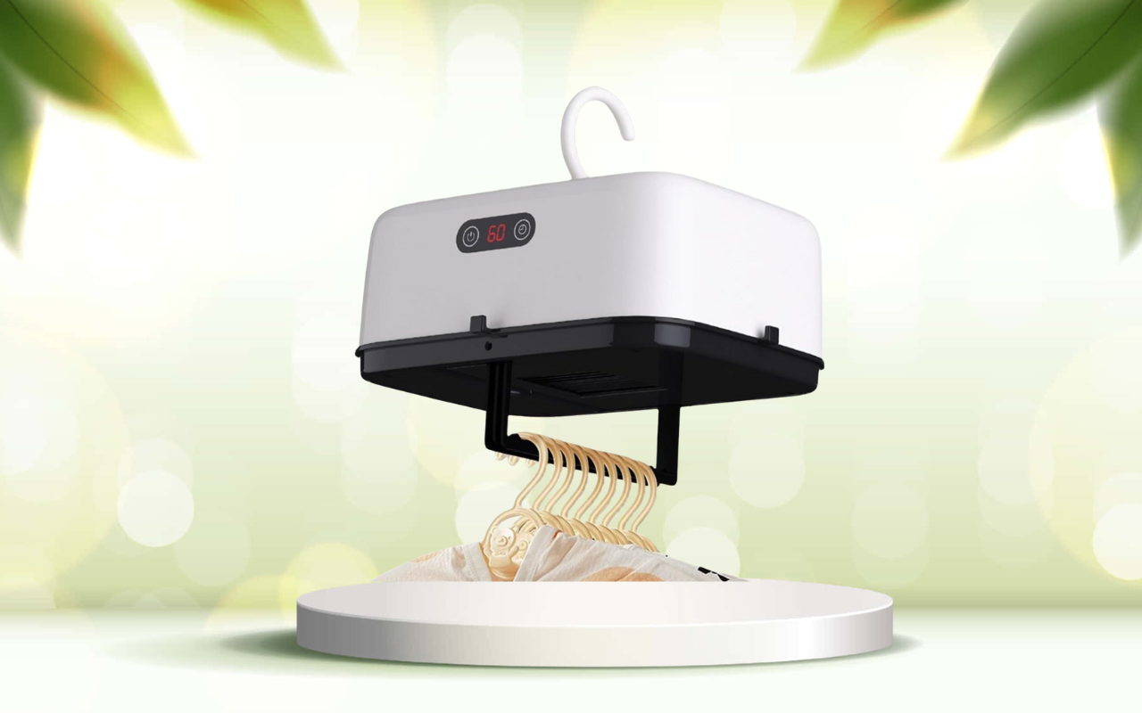 Scopri come asciugare i vestiti in fretta e risparmiare spazio con la soluzione portatile
